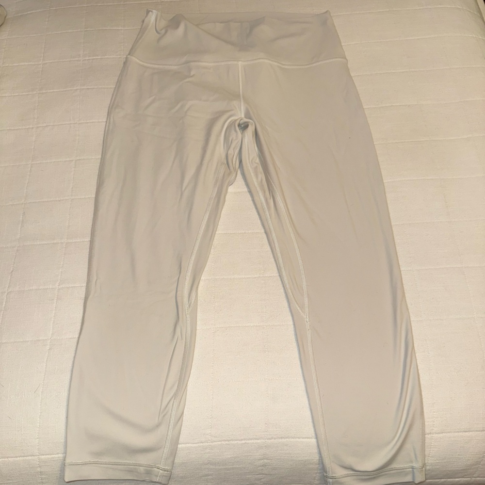 Lululemon Align High-Rise Crop 23” - Bone - Size 10